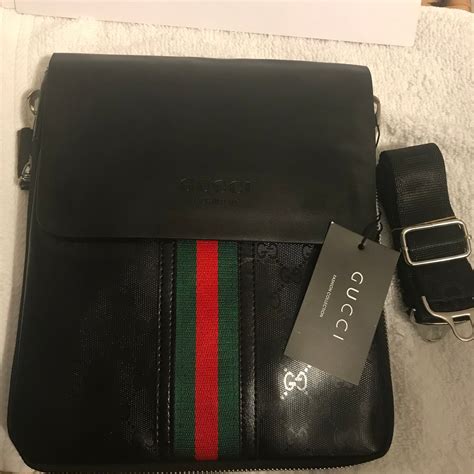 gucci mens pouches|cheapest gucci men's bag.